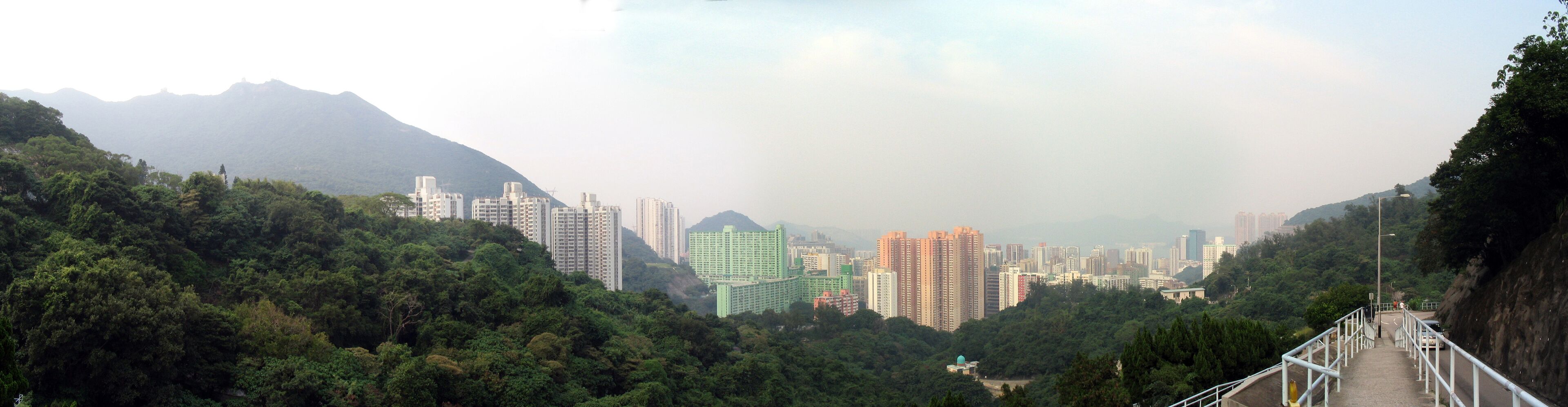 Panoramic photo of Chai Wan, combined from 1505602264, 1504736165, 1505599318, 1504738253 and 1504739277