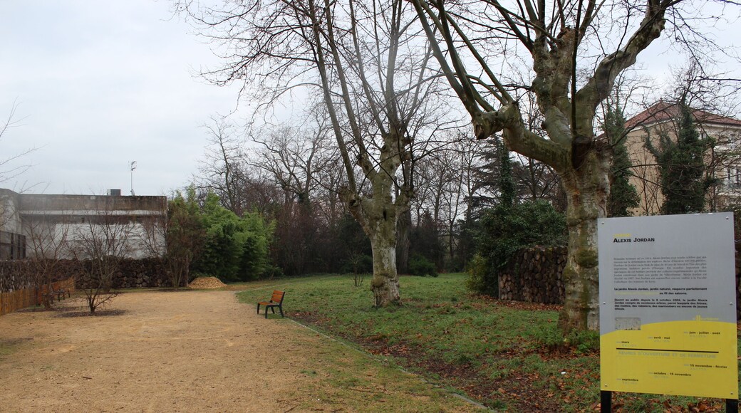 Le parc Alexis-Jordan à Villeurbanne.