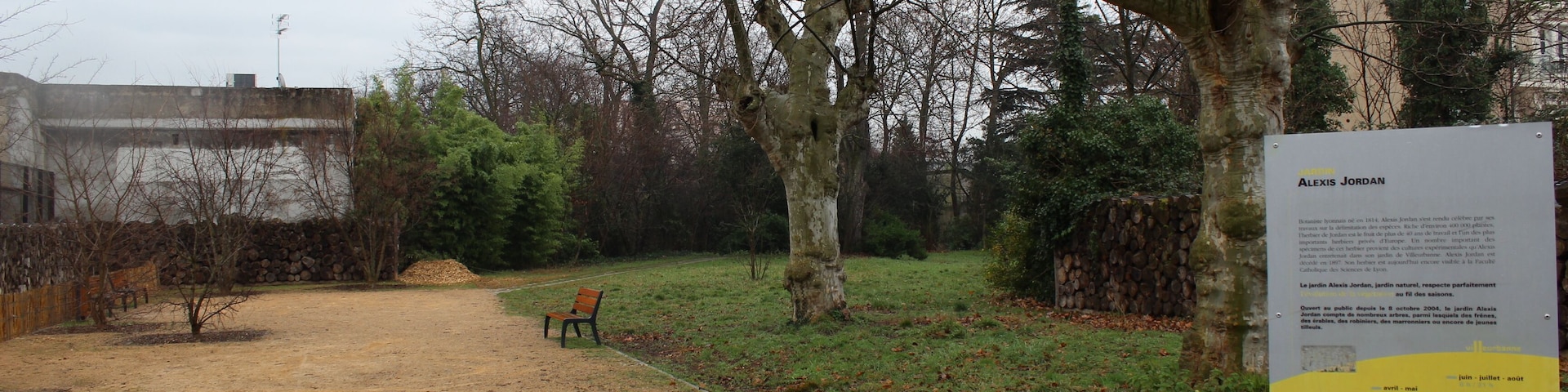 Le parc Alexis-Jordan à Villeurbanne.