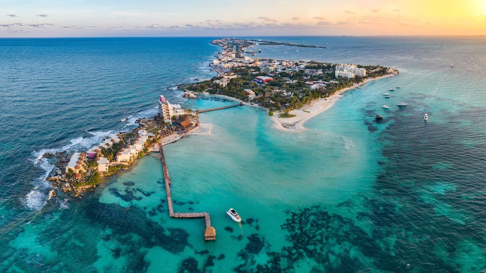 isla mujeres iskand near Cancun Mexico