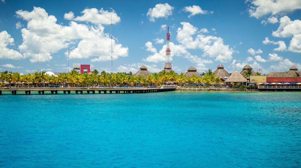 Port of Cozumel Island in Puerta Maya, Quintana Roo, Mexico