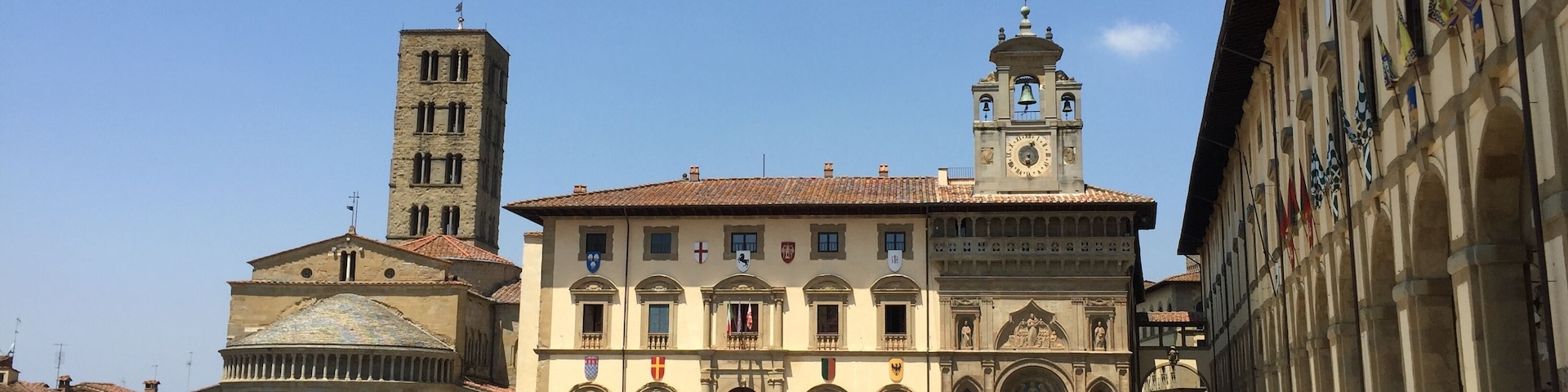Looking towards the Church of Santa Maria della Pieve