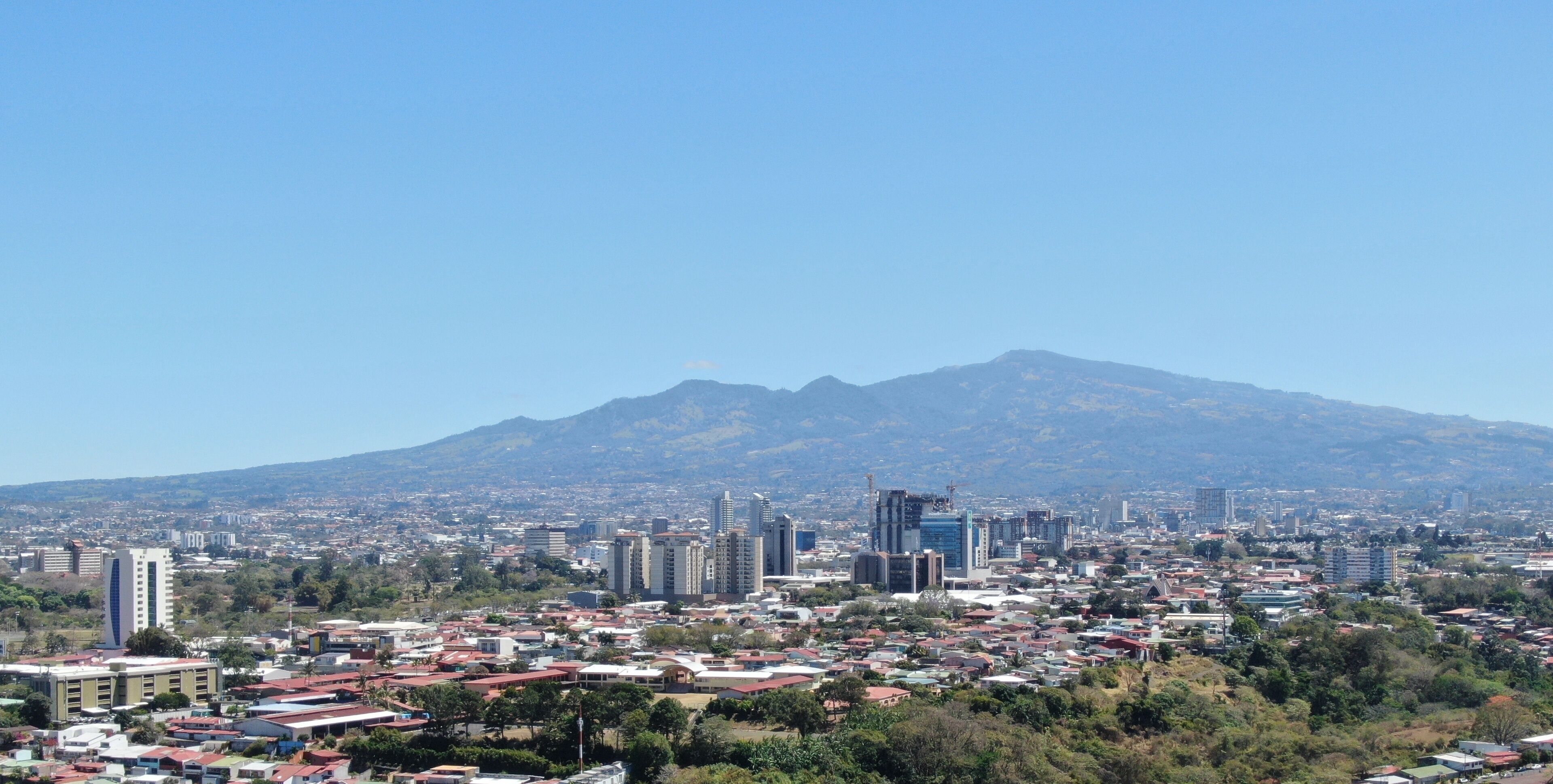 Panoramic view of san Jose, Costa Rica