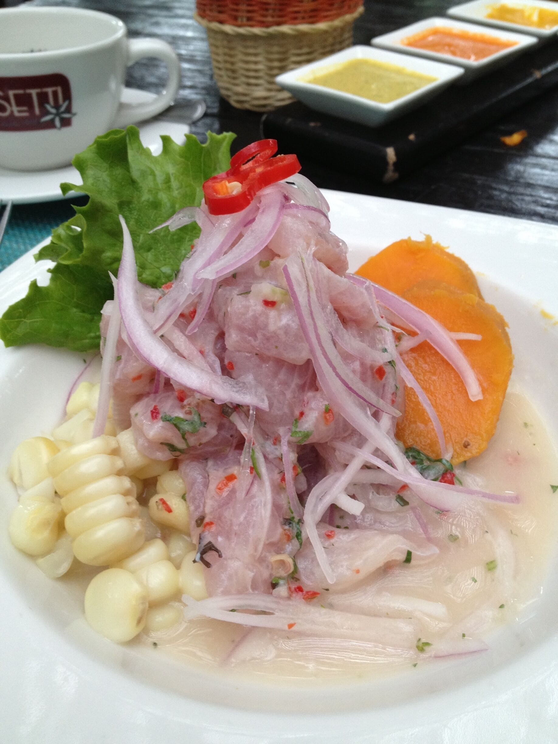 The start of my love for ceviche