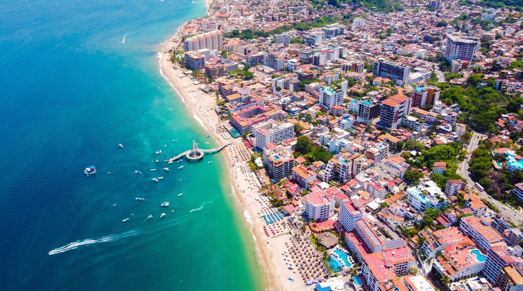 Beautiful view of the Olas Altas area in Puerto Vallarta