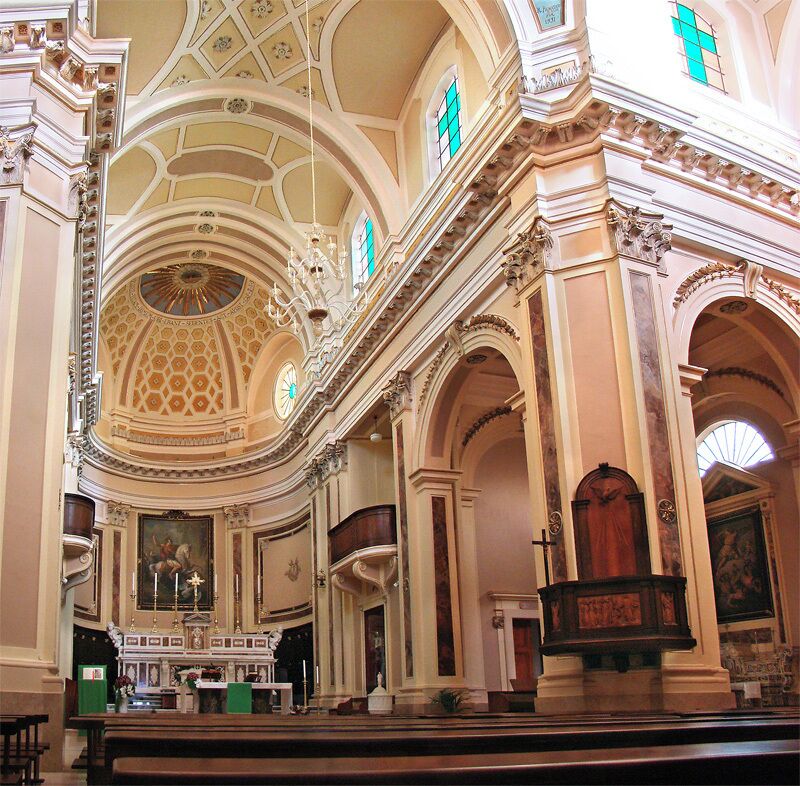 Mother Church of Saint George the Martyr, Locorotondo, Apulia, Italy.