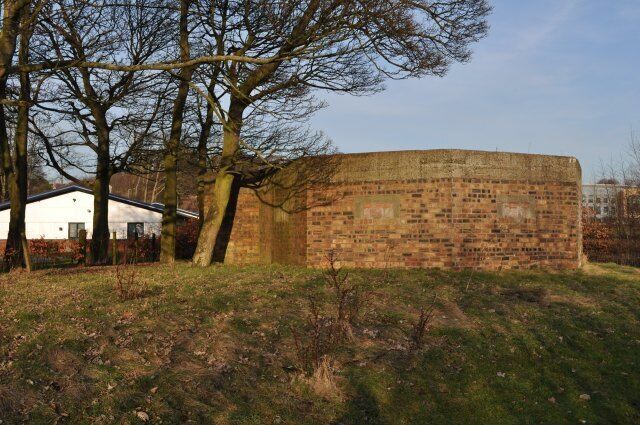 Disused Pillbox This old wartime pillbox is near the former RAF Pitreavie. It is very well sealed up.