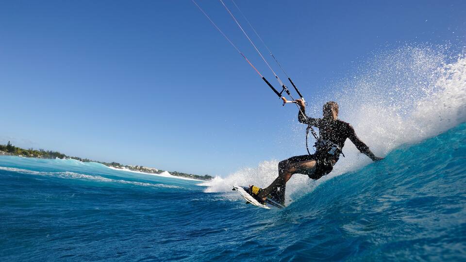 kite surf à La REUNION