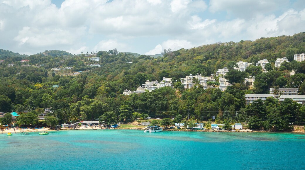 Panorama of Ocho Rios in Jamaica