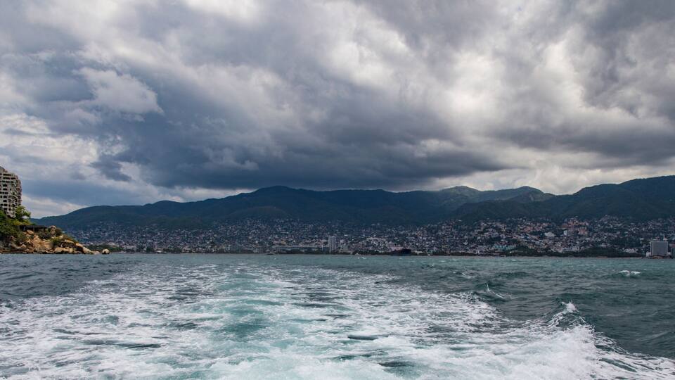 Acapulco en tormenta tropical