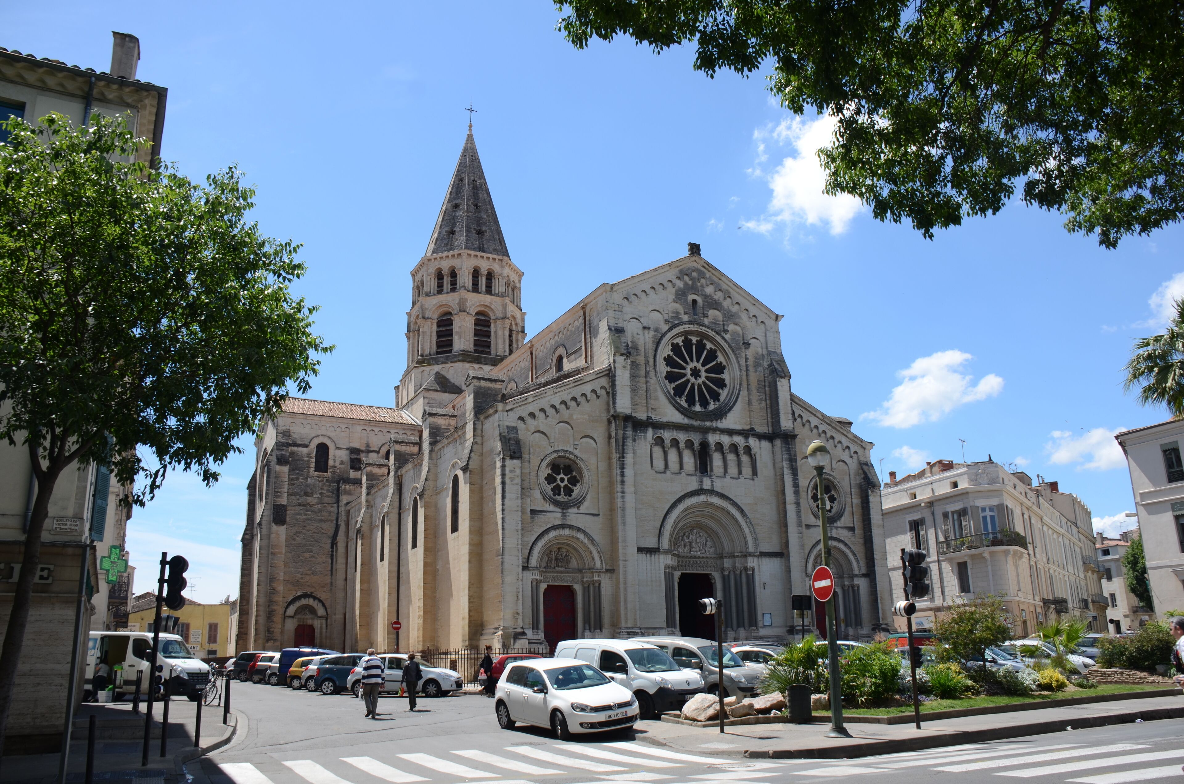 Le Temple or the Cathedral at Nimes
