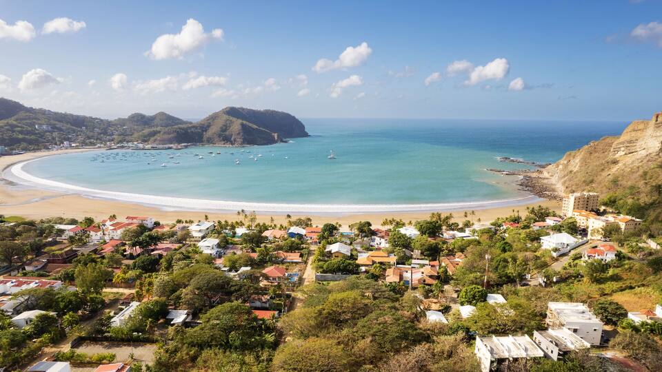 San Juan Del Sur cruise port in Nicaragua