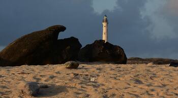 Scenic California Lighthouse at Dawn in Aruba