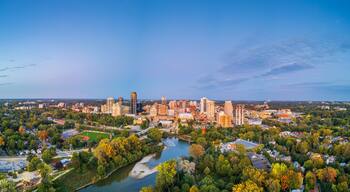 London, Ontario, Canada Downtown City Skyline