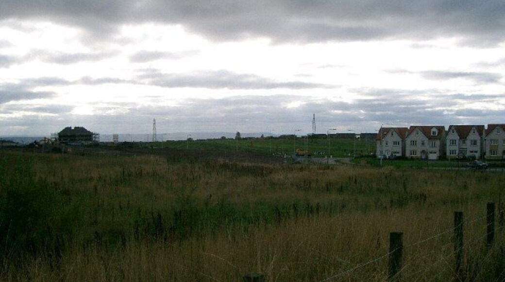 New houses. This square is mostly new housing developments.