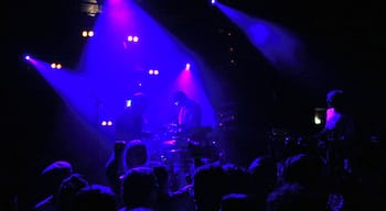 Concert de Zombie Zombie pour Le Circuit au Confort Moderne - Poitiers, octobre 2012. Pour écouter l'album Rituels d'un nouveau monde. Flickr Tags: Poitiers Le Circuit Concert Live Show Electro Scene Stage Musique Music Etienne Jaumet Neman Confort Moderne French Touch Musique Electronique Electronic Music. from Flickr album "Le Confort Moderne" by Xi WEG from Poitiers, France References Le Circuit / Club Rock - Samedi 13 Octobre 2012. Le confort moderne / Association L'Oreille est Hardie. "The Popopopops / Pop / France / Dernier album : A Quick Remedy / Site Web / The Popopopops – R’n’R – Live", "Jean Louis / Psychedelic jazzcore / France / Site Web / JEAN LOUIS // LIVE @ POINT ÉPHÉMÈRE // PARIS 2012", "Zombie Zombie / Rock cosmique / France / Site Web"