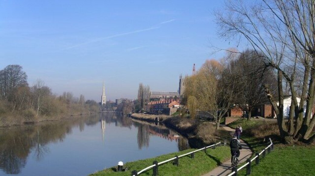 The Severn in winter A very bright still winter's day ideal for reflections