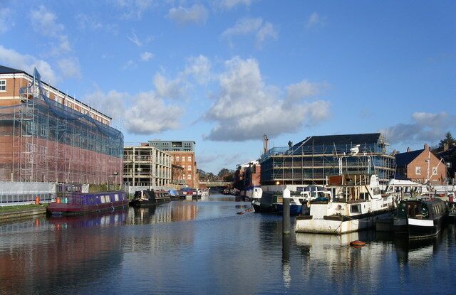 The new look waterside emerges at Diglis