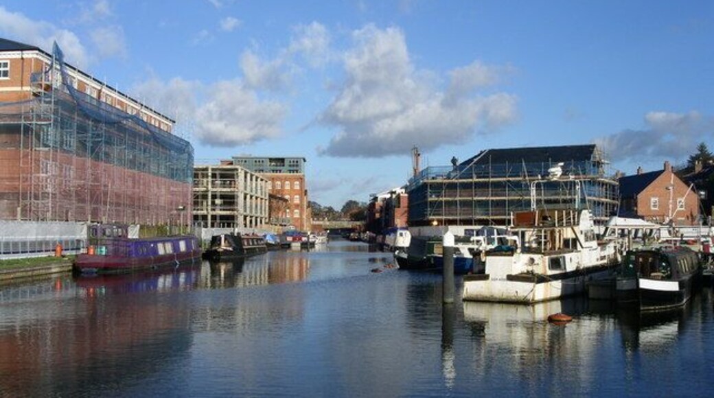 The new look waterside emerges at Diglis