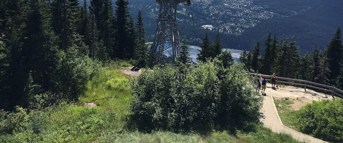 Hike to the top via the Grind... worth it!!!