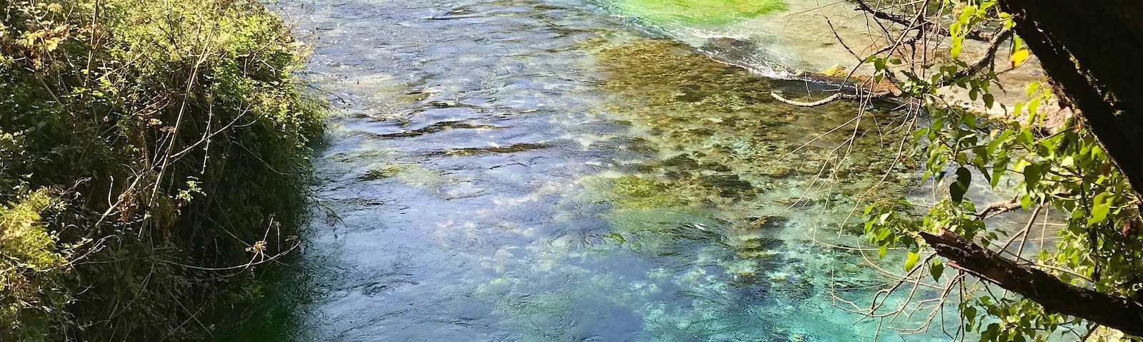 The Blue Eye lake - Sarande, Albania