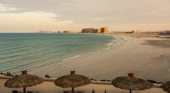 Sandy Beach, Puerto Penãsco, Sonora, Mexico at sunrise