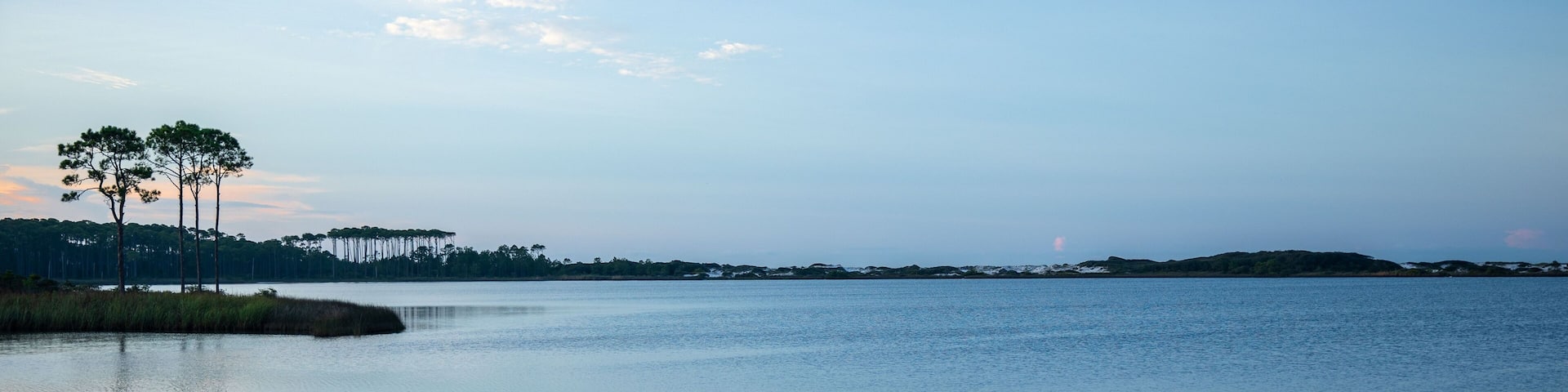 Scenic shot of Seagrove Beach in Florida, US