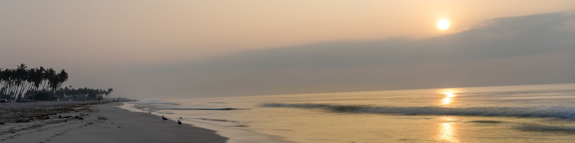 gorgeous al haffa beach in salalah