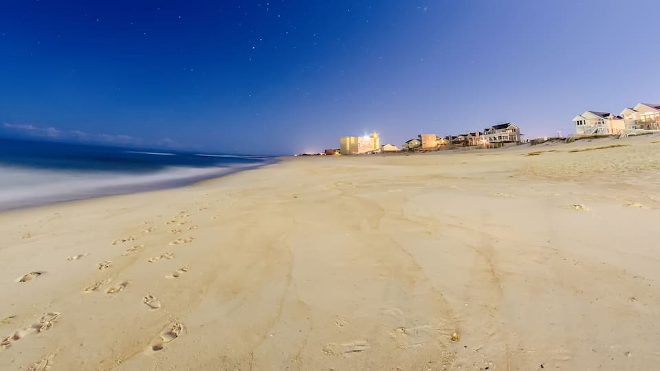 destin florida night beach scenes