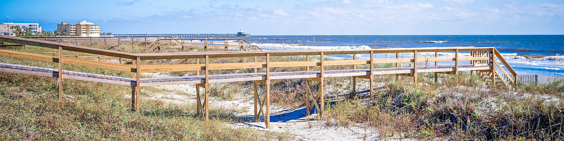 coastal scenes around folly beach south carolina