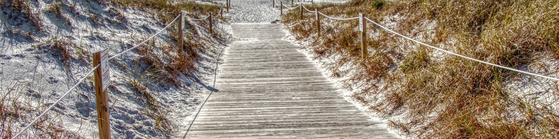 St. Andrews State Park during the Winter Off-Season