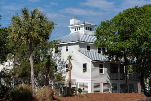 Wild Dunes Resort, South Carolina, USA - April 17, 2022. Luxury vacation luxury rental house at Wild Dunes Resort, Isle of Palms, South Carolina.