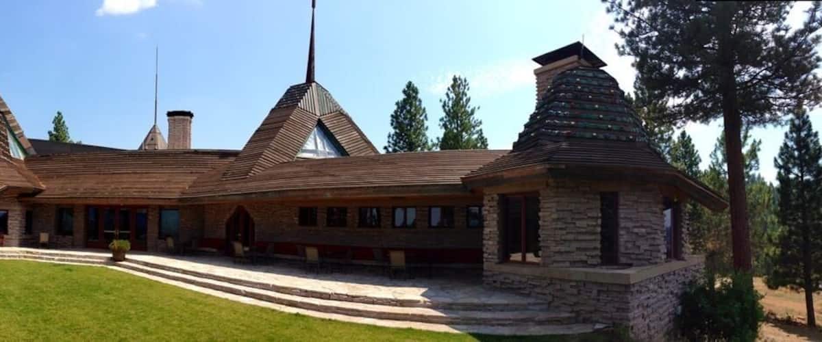 The FLW clubhouse at Nacoma.