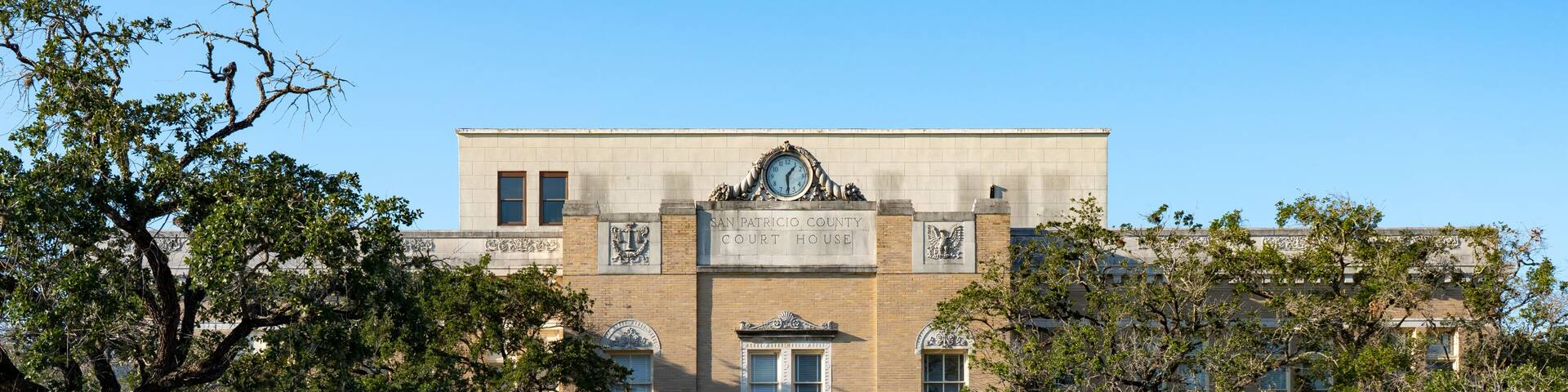 San Patricio County Courthouse in Sinton, Texas