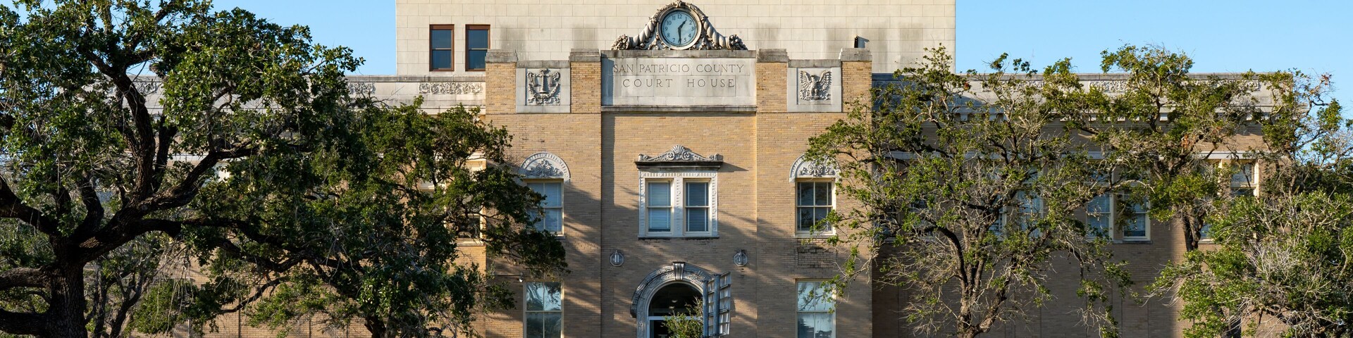 San Patricio County Courthouse in Sinton, Texas