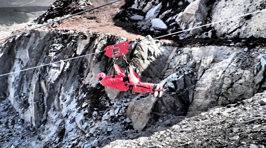 Zip World, Penrhyn Quarry, Bethesda, Bangor Gwynedd