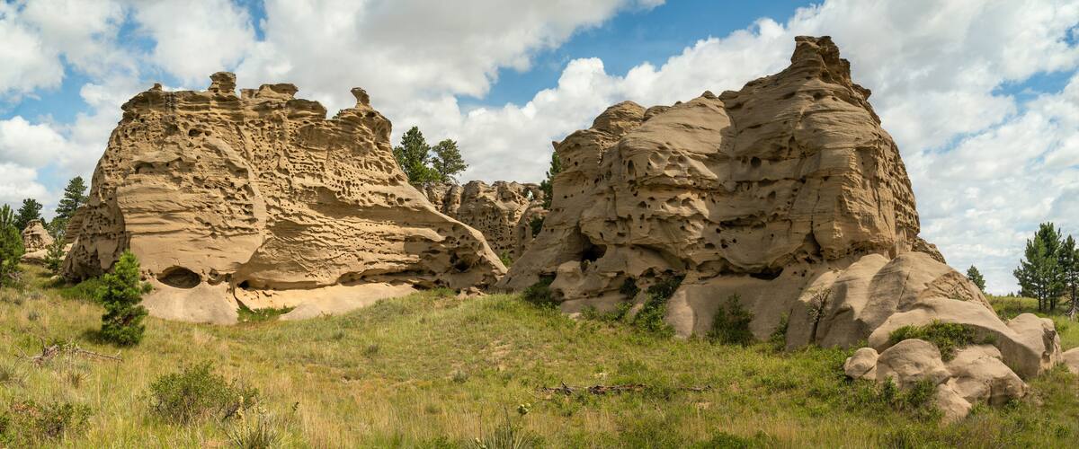 Medicine Rocks State Park Montana