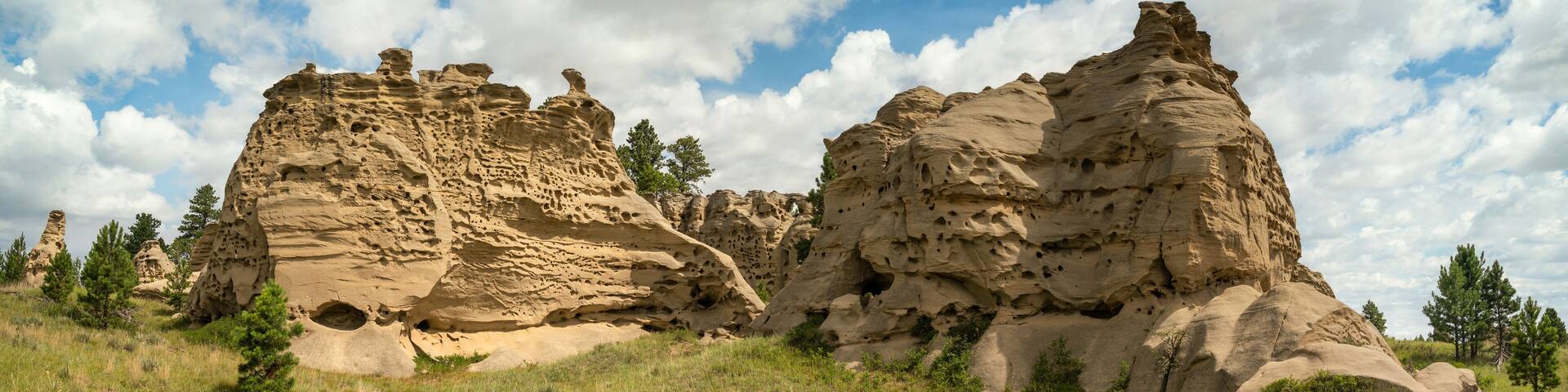 Medicine Rocks State Park Montana