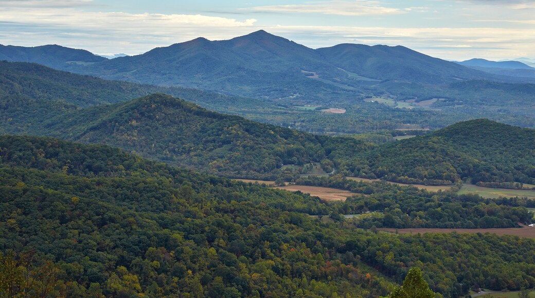 View of Cahas Knob from the Blue Ridge Parkway near Roanoke, Virginia