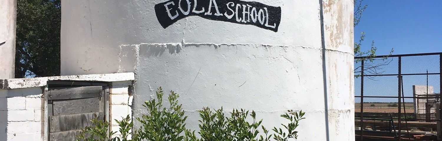 A local guy bought this old school in the one-block town of Eola and converted it into a brewery! It’s a one-man operation, so don’t expect anything fancy. His beer is simple and decent. Definitely worth the experience!