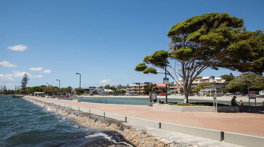 Wynnum waterfront near the ocean in South East Brisbane, Queensland Australia