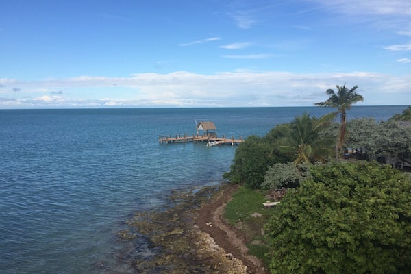 Such a beautiful place to talk a walk or run surrounded by water until you get to this spot :)