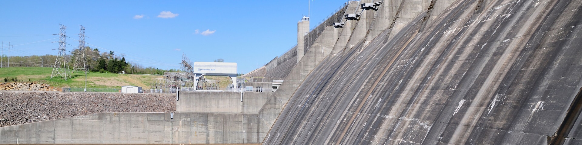 Cherokee Dam in Jefferson County, Tennessee, USA