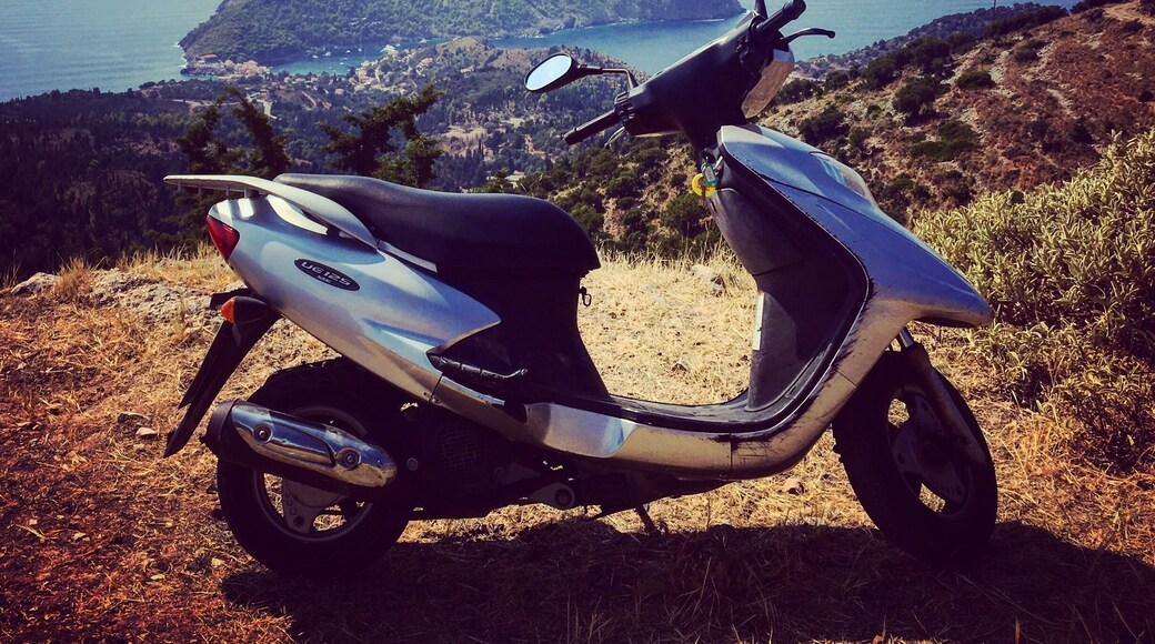 Lovely views towards Assos in Kephalonia, Greece