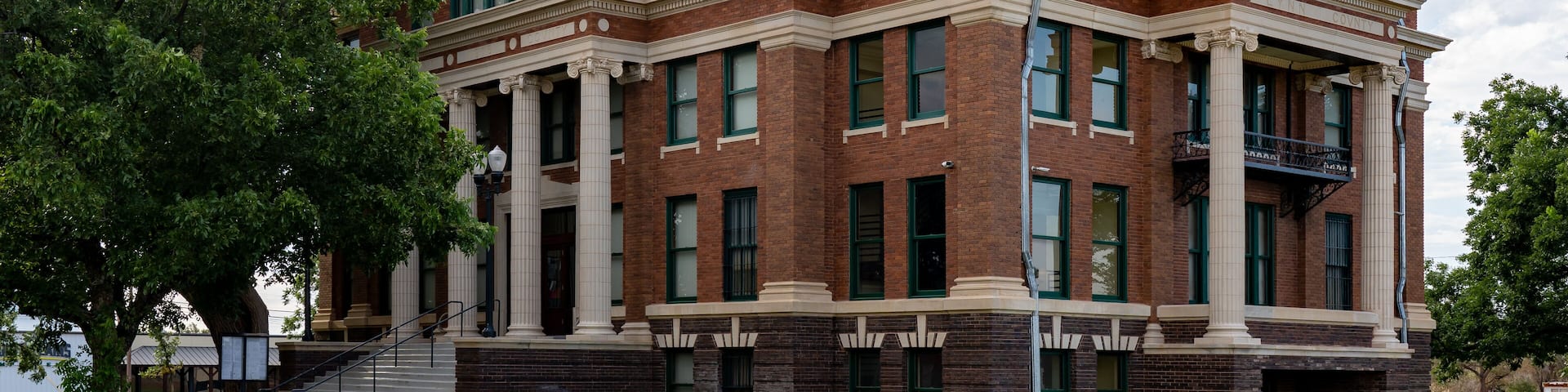 Lynn County Courthouse in Tahoka, Texas