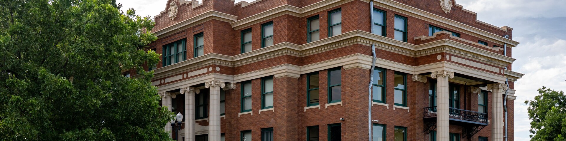 Lynn County Courthouse in Tahoka, Texas