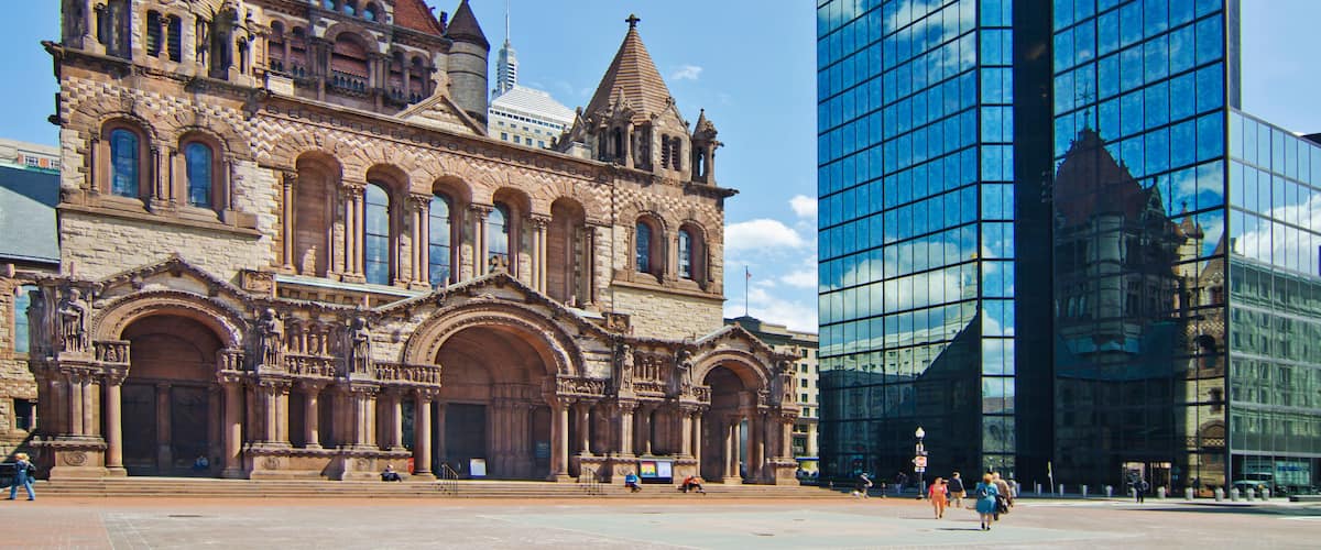 563-02 Trinity Church & John Hancock Tower