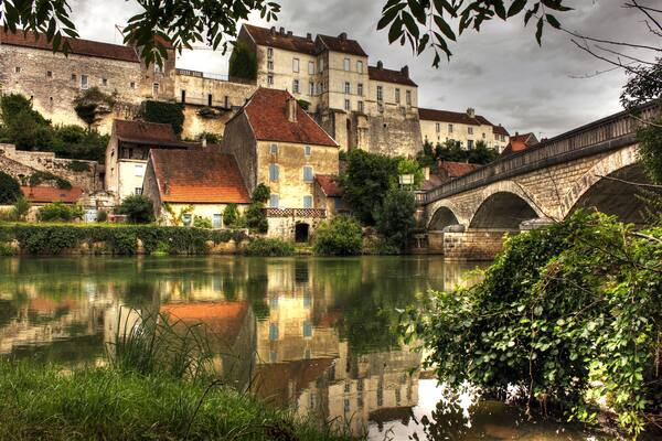 Village at Pesmes, Burgundy - France