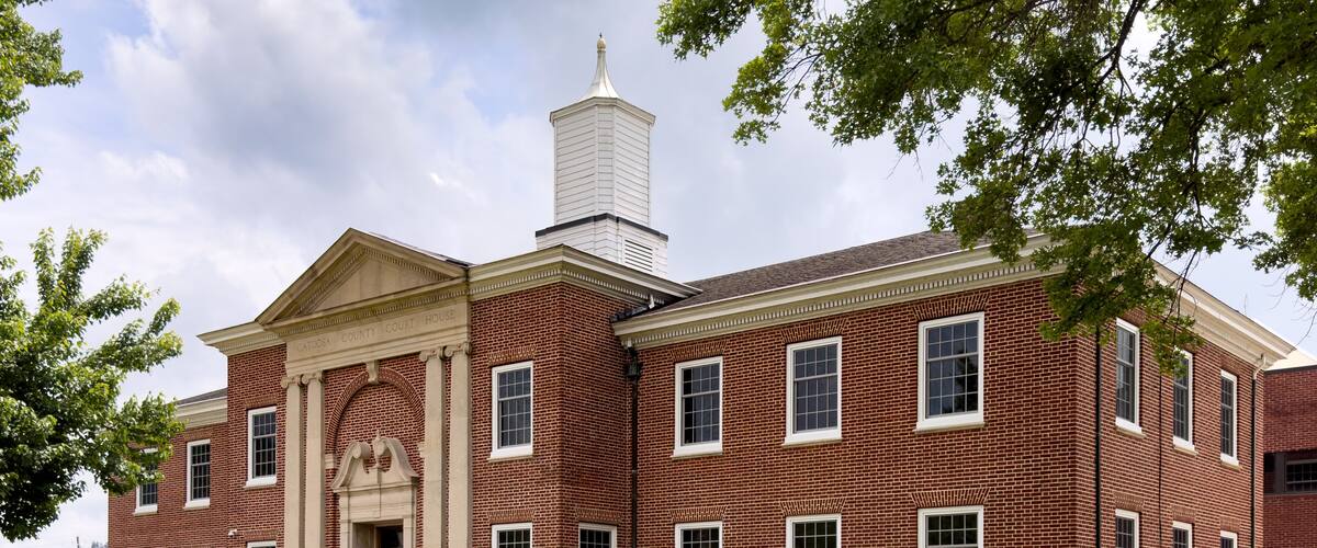Catoosa County Courthouse in Ringgold, Georgia, USA