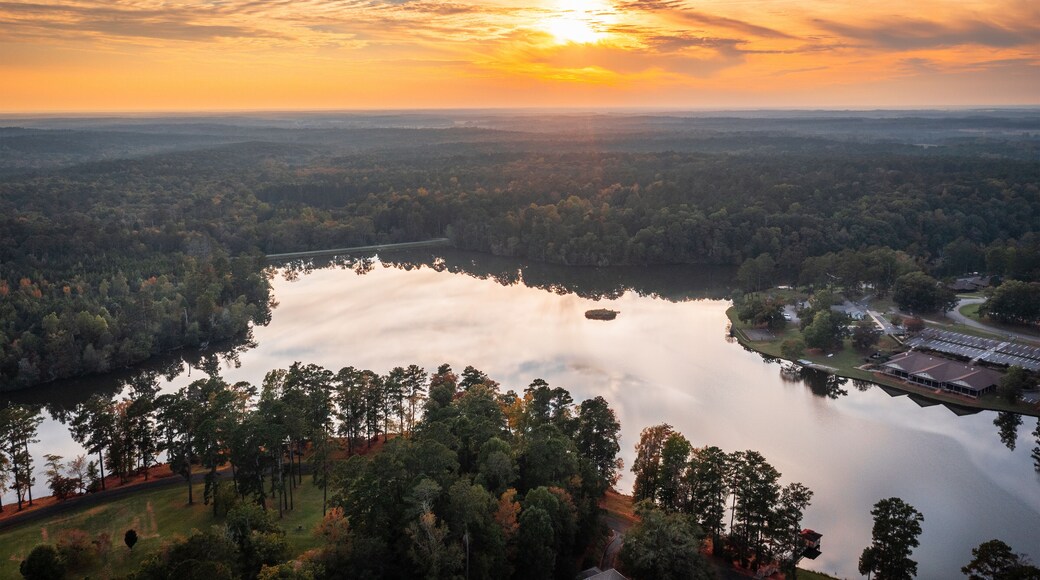 Rock Eagle Lake, Putnam County, Georgia, USA